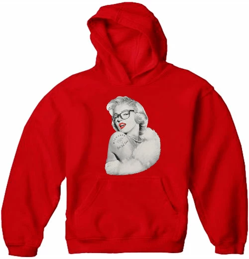 Bewild Marilyn Monroe Diamonds Girl's Best Friend Adult Hoodie 7 Bewild Marilyn Monroe Diamonds Girl's Best Friend Adult Hoodie