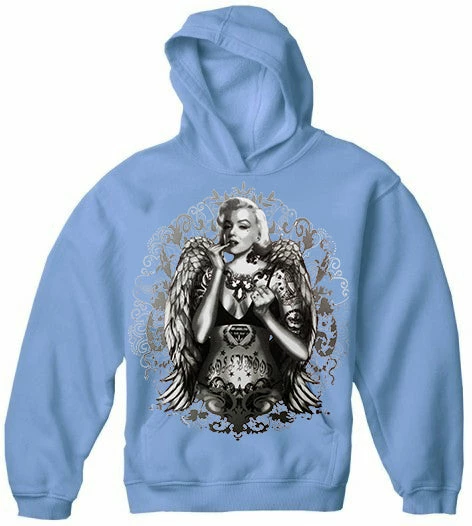 Bewild Cool Funny & Offensive Marilyn Monroe Hollywood Tattoo Adult Hoodie 5 Bewild Cool Funny & Offensive Marilyn Monroe Hollywood Tattoo Adult Hoodie