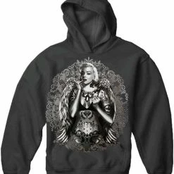 Bewild Cool Funny & Offensive Marilyn Monroe Hollywood Tattoo Adult Hoodie 21 Bewild Cool Funny & Offensive Marilyn Monroe Hollywood Tattoo Adult Hoodie