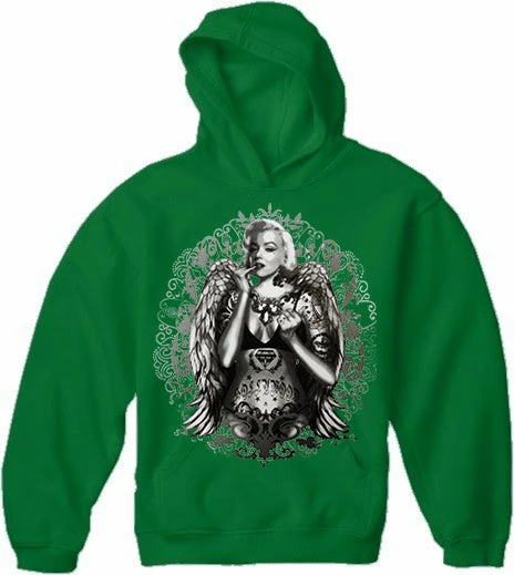 Bewild Cool Funny & Offensive Marilyn Monroe Hollywood Tattoo Adult Hoodie 12 Bewild Cool Funny & Offensive Marilyn Monroe Hollywood Tattoo Adult Hoodie