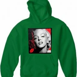 Bewild Marilyn Monroe Lipstick Classic Celebrity Adult Hoodie