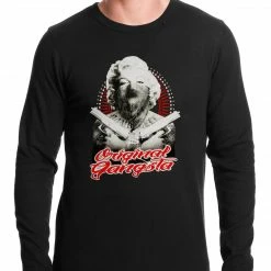 Bewild Marilyn Monroe "Original Gangster" Thermal Shirt Cool Funny & Offensive