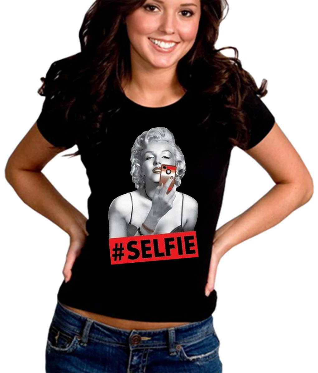 Bewild Marilyn Monroe #SELFIE Girl's T-Shirt Cool Funny & Offensive 3 Bewild Marilyn Monroe #SELFIE Girl's T-Shirt Cool Funny & Offensive