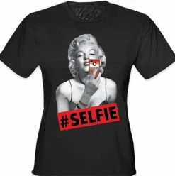 Bewild Marilyn Monroe #SELFIE Girl's T-Shirt Cool Funny & Offensive 15 Bewild Marilyn Monroe #SELFIE Girl's T-Shirt Cool Funny & Offensive