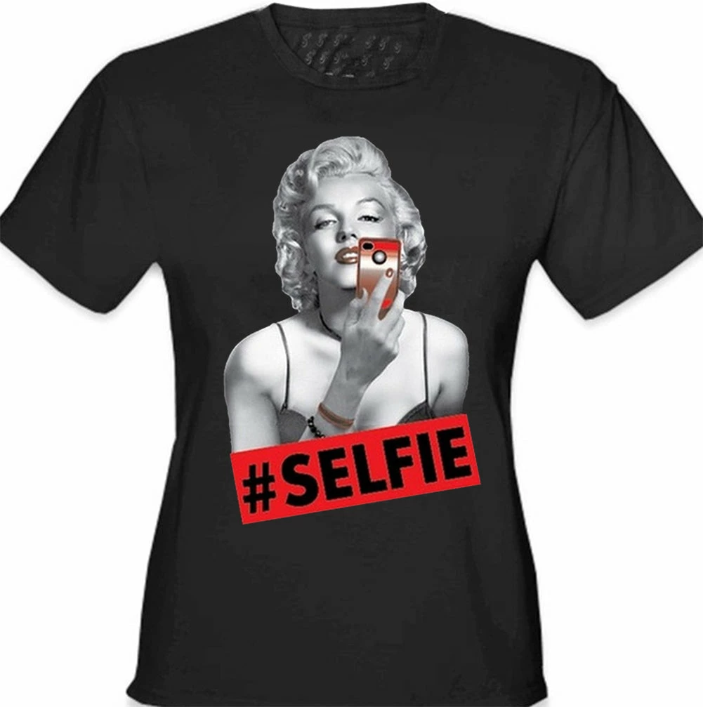 Bewild Marilyn Monroe #SELFIE Girl's T-Shirt Cool Funny & Offensive 5 Bewild Marilyn Monroe #SELFIE Girl's T-Shirt Cool Funny & Offensive