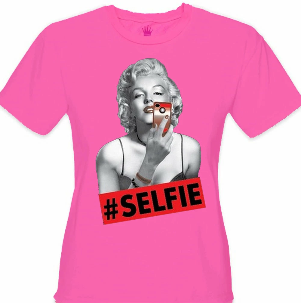 Bewild Marilyn Monroe #SELFIE Girl's T-Shirt Cool Funny & Offensive 6 Bewild Marilyn Monroe #SELFIE Girl's T-Shirt Cool Funny & Offensive