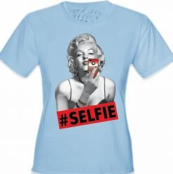 Bewild Marilyn Monroe #SELFIE Girl's T-Shirt Cool Funny & Offensive 18 Bewild Marilyn Monroe #SELFIE Girl's T-Shirt Cool Funny & Offensive