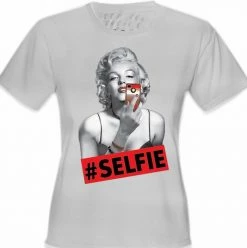 Bewild Marilyn Monroe #SELFIE Girl's T-Shirt Cool Funny & Offensive 19 Bewild Marilyn Monroe #SELFIE Girl's T-Shirt Cool Funny & Offensive