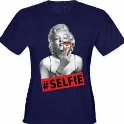 Bewild Marilyn Monroe #SELFIE Girl's T-Shirt Cool Funny & Offensive 21 Bewild Marilyn Monroe #SELFIE Girl's T-Shirt Cool Funny & Offensive