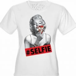 Bewild Marilyn Monroe #SELFIE Girl's T-Shirt Cool Funny & Offensive 23 Bewild Marilyn Monroe #SELFIE Girl's T-Shirt Cool Funny & Offensive
