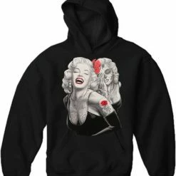 Bewild Marilyn Monroe Smile Now Cry Later Adult Hoodie Cool Funny & Offensive