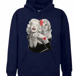 Bewild Marilyn Monroe Smile Now Cry Later Adult Hoodie Cool Funny & Offensive