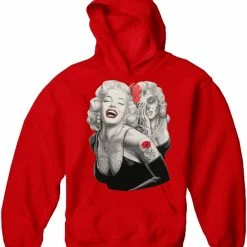 Bewild Marilyn Monroe Smile Now Cry Later Adult Hoodie Cool Funny & Offensive