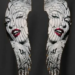 Bewild Marilyn Monroe Wings Men's T-Shirt Cool Funny & Offensive 13 Bewild Marilyn Monroe Wings Men's T-Shirt Cool Funny & Offensive