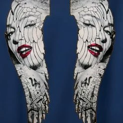 Bewild Marilyn Monroe Wings Men's T-Shirt Cool Funny & Offensive 17 Bewild Marilyn Monroe Wings Men's T-Shirt Cool Funny & Offensive