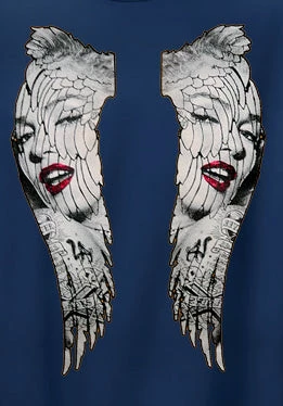 Bewild Marilyn Monroe Wings Men's T-Shirt Cool Funny & Offensive 8 Bewild Marilyn Monroe Wings Men's T-Shirt Cool Funny & Offensive