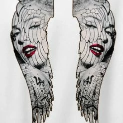 Bewild Marilyn Monroe Wings Men's T-Shirt Cool Funny & Offensive 18 Bewild Marilyn Monroe Wings Men's T-Shirt Cool Funny & Offensive