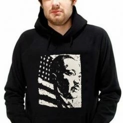 Bewild Martin Luther King Vintage Portrait Men's Hoodie Say It Loud