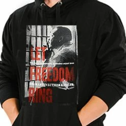 Bewild Nationality & Ethnic Martin Luther King Vision Adult Hoodie