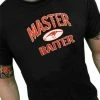 Bewild Master Baiter Men's T-Shirt Cool Funny & Offensive