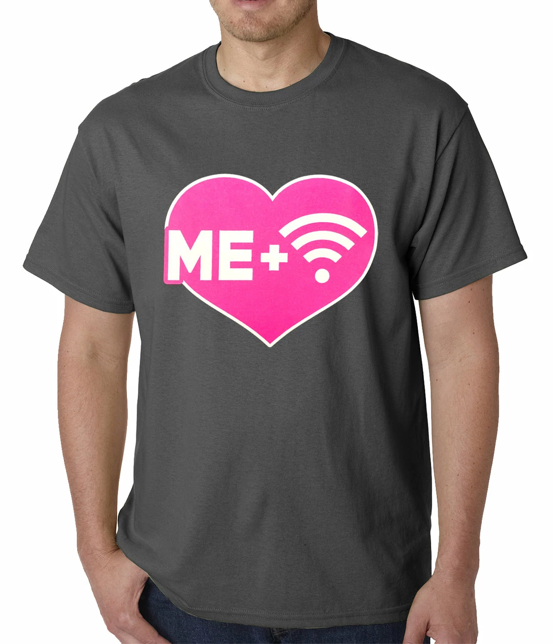 Bewild Cool Funny & Offensive Me + Wifi = <3 Mens T-shirt 5 Bewild Cool Funny & Offensive Me + Wifi = <3 Mens T-shirt