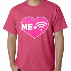 Bewild Cool Funny & Offensive Me + Wifi = <3 Mens T-shirt 18 Bewild Cool Funny & Offensive Me + Wifi = <3 Mens T-shirt