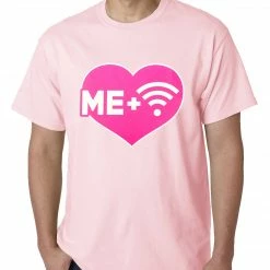 Bewild Cool Funny & Offensive Me + Wifi = <3 Mens T-shirt 21 Bewild Cool Funny & Offensive Me + Wifi = <3 Mens T-shirt