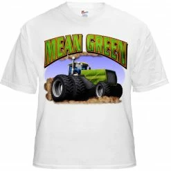Bewild Mean Green Farming Machine T-Shirt