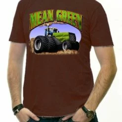 Bewild Mean Green Farming Machine T-Shirt