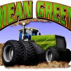 Bewild Mean Green Farming Machine T-Shirt