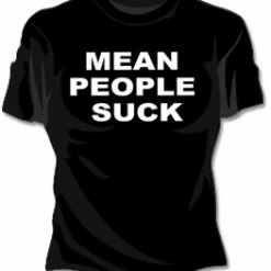 Bewild Mean People Suck Girls T-Shirt