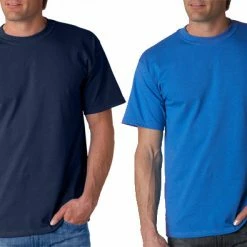 Bewild Blank & Comfy Men's Plain 100% Cotton T-Shirt