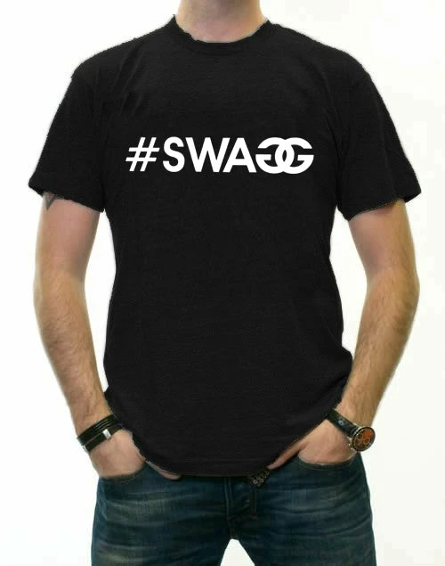 Bewild Men's SWAGG T-Shirt - #SWAGG 5 Bewild Men's SWAGG T-Shirt - #SWAGG
