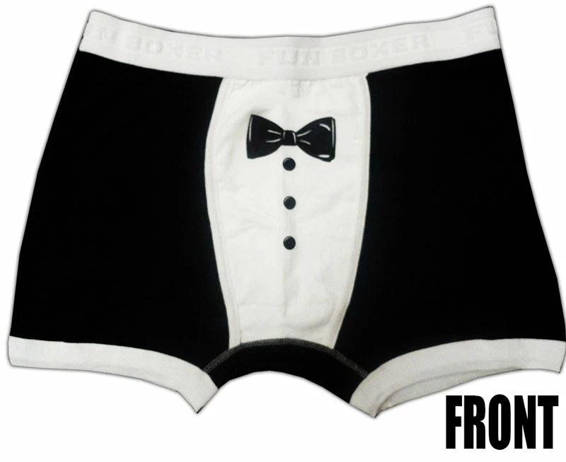 Bewild Men's Tuxedo Boxer Briefs Men's Boxers 6 Bewild Men's Tuxedo Boxer Briefs Men's Boxers