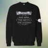 Bewild Mens Papa - The Man, The Myth, The Legend Fathers Day Adult Crewneck