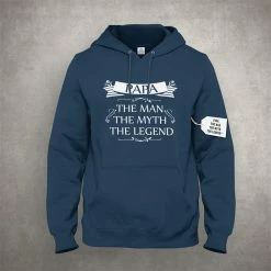 Bewild Mens Papa - The Man, The Myth, The Legend Fathers Day Adult Hoodie