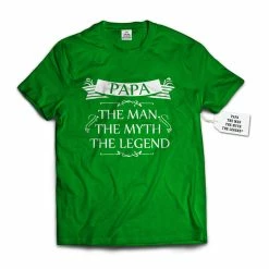 Bewild Positive Reinforcement Mens Papa - The Man, The Myth, The Legend® Fathers Day T-shirt