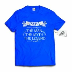 Bewild Positive Reinforcement Mens Papa - The Man, The Myth, The Legend® Fathers Day T-shirt