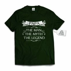 Bewild Positive Reinforcement Mens Papa - The Man, The Myth, The Legend® Fathers Day T-shirt