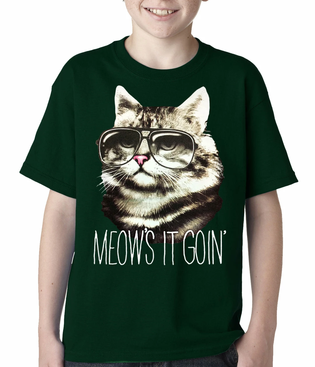 Bewild Meow's It Going Funny Cat Kids T-shirt 5 Bewild Meow's It Going Funny Cat Kids T-shirt