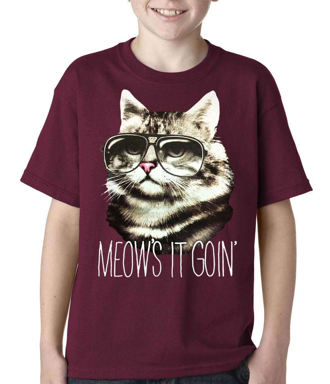 Bewild Meow's It Going Funny Cat Kids T-shirt 7 Bewild Meow's It Going Funny Cat Kids T-shirt