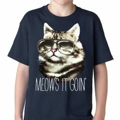 Bewild Meow's It Going Funny Cat Kids T-shirt 15 Bewild Meow's It Going Funny Cat Kids T-shirt