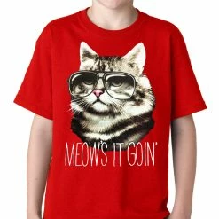 Bewild Meow's It Going Funny Cat Kids T-shirt 16 Bewild Meow's It Going Funny Cat Kids T-shirt