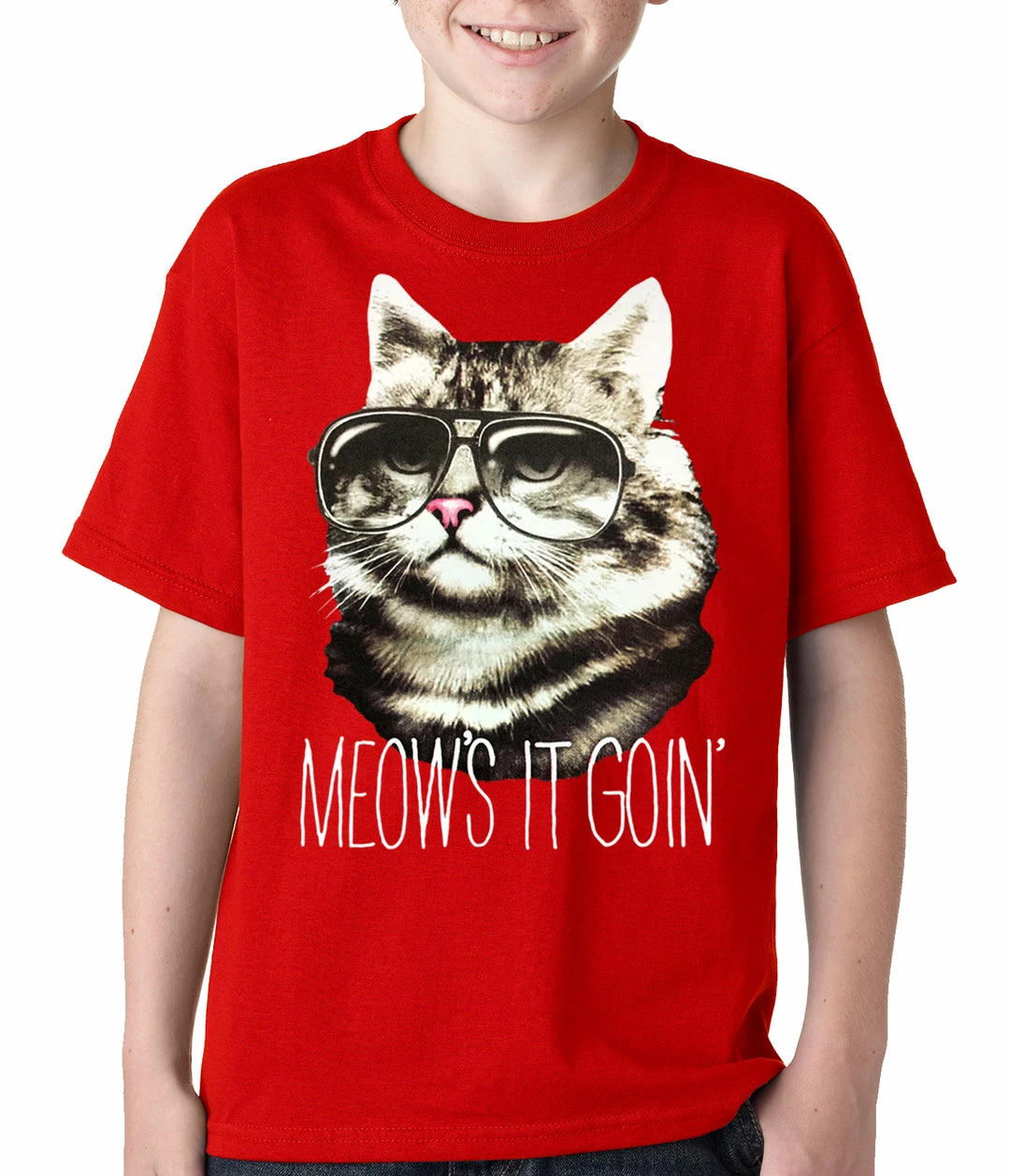 Bewild Meow's It Going Funny Cat Kids T-shirt 9 Bewild Meow's It Going Funny Cat Kids T-shirt