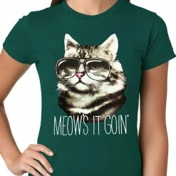 Bewild Meow's It Going Funny Cat Ladies T-shirt Cool Funny & Offensive