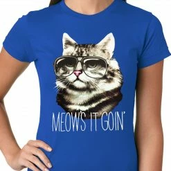 Bewild Meow's It Going Funny Cat Ladies T-shirt Cool Funny & Offensive