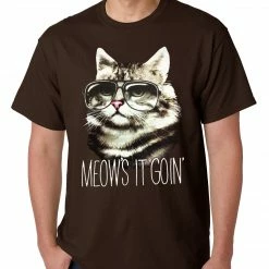 Bewild Cool Funny & Offensive Meow's It Going Funny Cat Mens T-shirt 15 Bewild Cool Funny & Offensive Meow's It Going Funny Cat Mens T-shirt