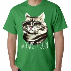 Bewild Cool Funny & Offensive Meow's It Going Funny Cat Mens T-shirt 18 Bewild Cool Funny & Offensive Meow's It Going Funny Cat Mens T-shirt