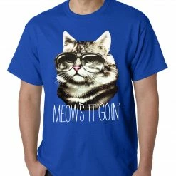 Bewild Cool Funny & Offensive Meow's It Going Funny Cat Mens T-shirt 23 Bewild Cool Funny & Offensive Meow's It Going Funny Cat Mens T-shirt