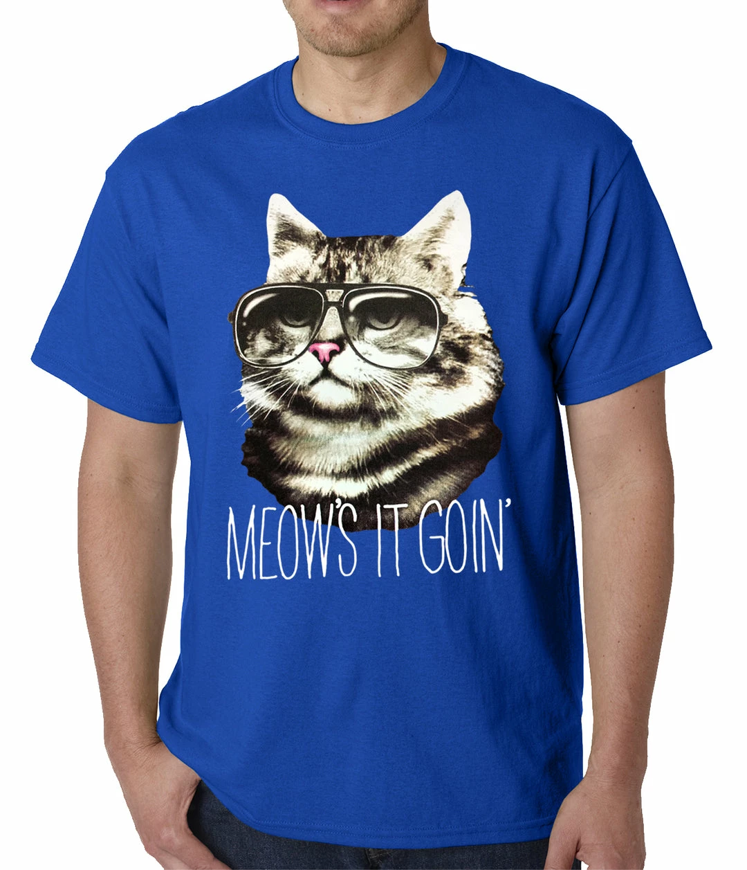 Bewild Cool Funny & Offensive Meow's It Going Funny Cat Mens T-shirt 13 Bewild Cool Funny & Offensive Meow's It Going Funny Cat Mens T-shirt